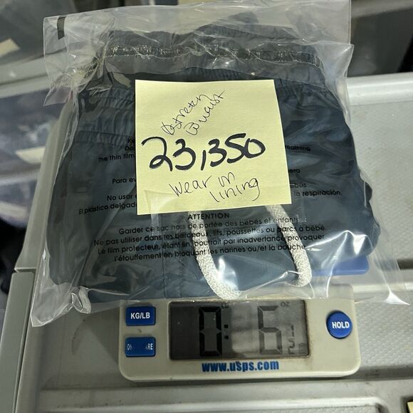 Pantone Saint Barth Swim Trunks Mens XXL Blue Lined Quick Dry Drawstring Shorts - Picture 11 of 12